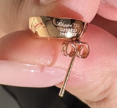 Серьги Chopard из розового золота