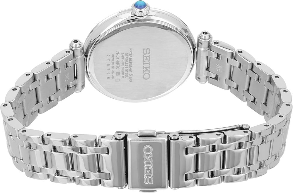 Ceas de damă Seiko Quartz din oțel inoxidabil, NOU