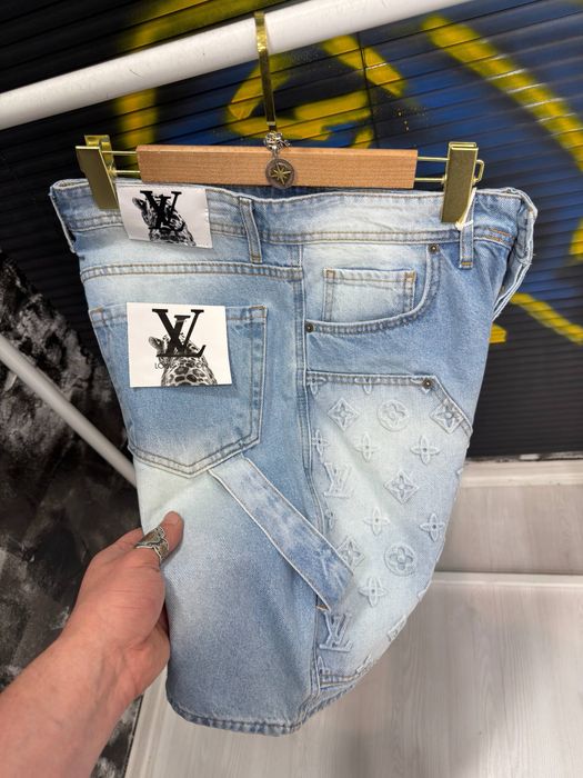 Bermude de blugi Louis Vuitton calitate TOP