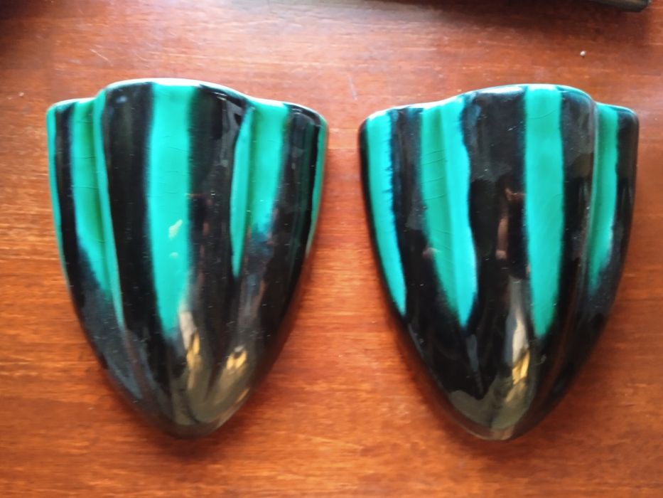 Кашпо настенные фаянс ЗиК Конаково СССР.11 см .Цена за 2 шт