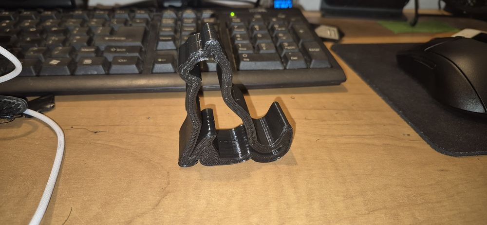 3D print. Suport de telefon pisica!