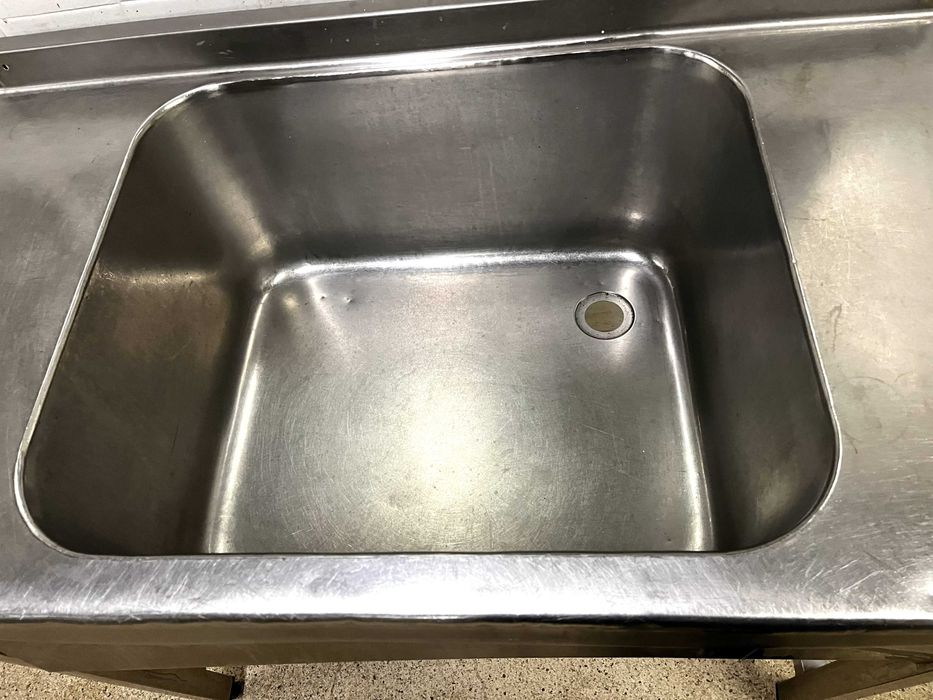 Мивка работна неръждаема