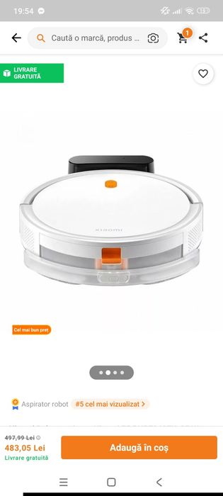 Vând robot aspirator