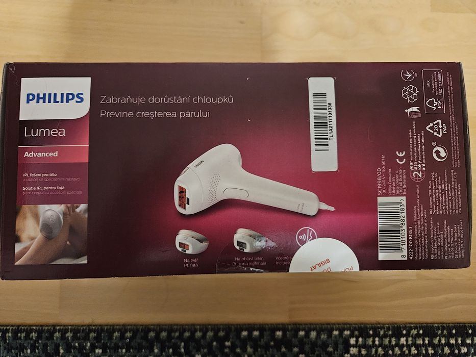 Epilator IPL Philips Lumea SC1998/00 NOU