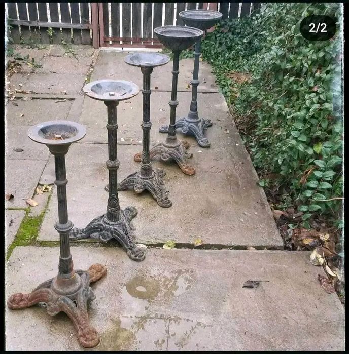 Suporturi din fonta, picioare din fonta vechi