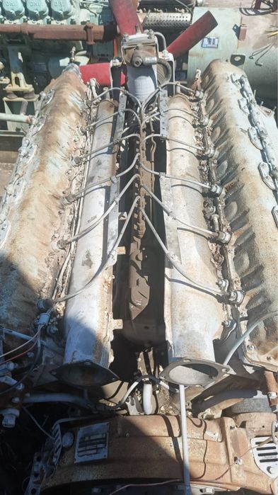 Дизельный двигатель Д12 генератор