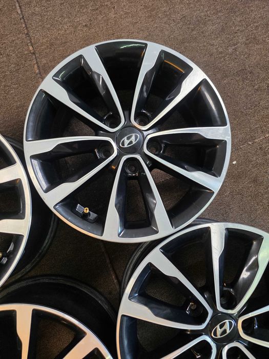 4 Jante Aliaj 5x114.3 16'' OEM Hyundai I30 Kona Elantra / Kia X-Ceed Ceed + SENZORI !