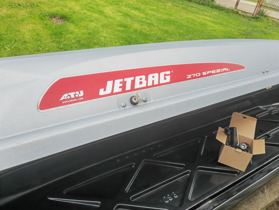 Cutie portbagaj auto ATU Jetbag 270 Spezial – Ca Nouă, Completă (2 chei)