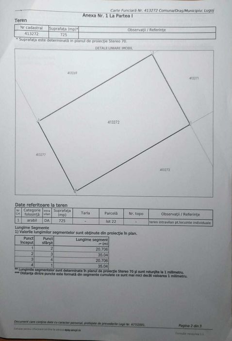 Vând doua parcele de teren în cartierul Militari vis a vis de Dedeman