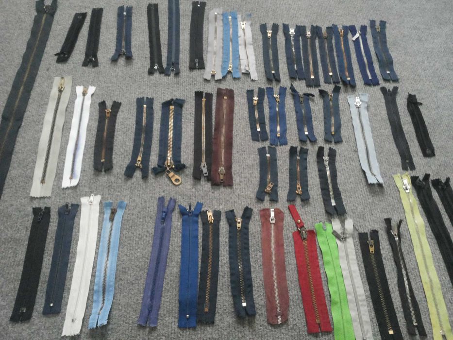 Набор молний (51 шт). Советские и импортные. Новые. Качество СССР