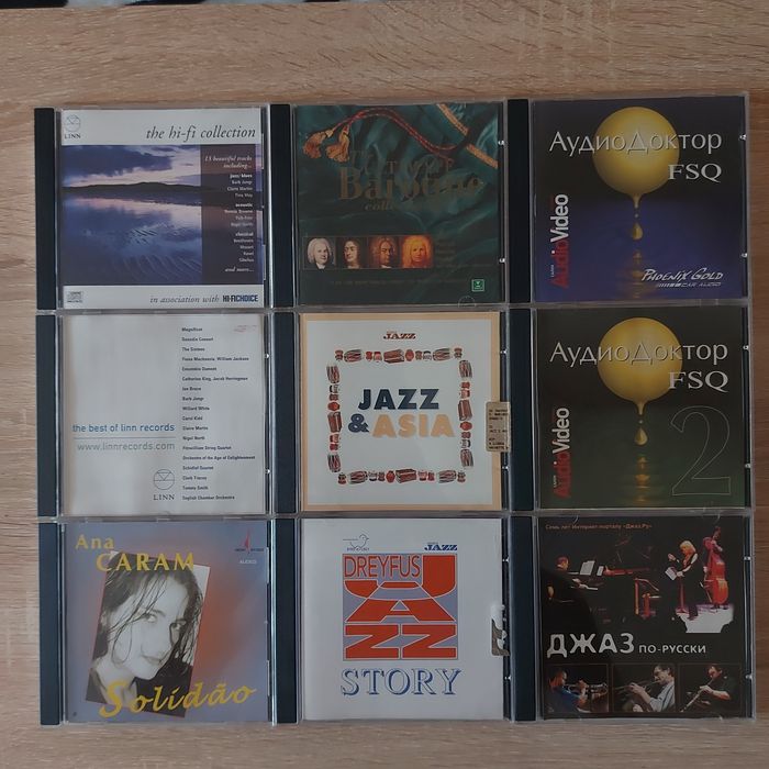 CD аудиофилски дискове - джаз, класика