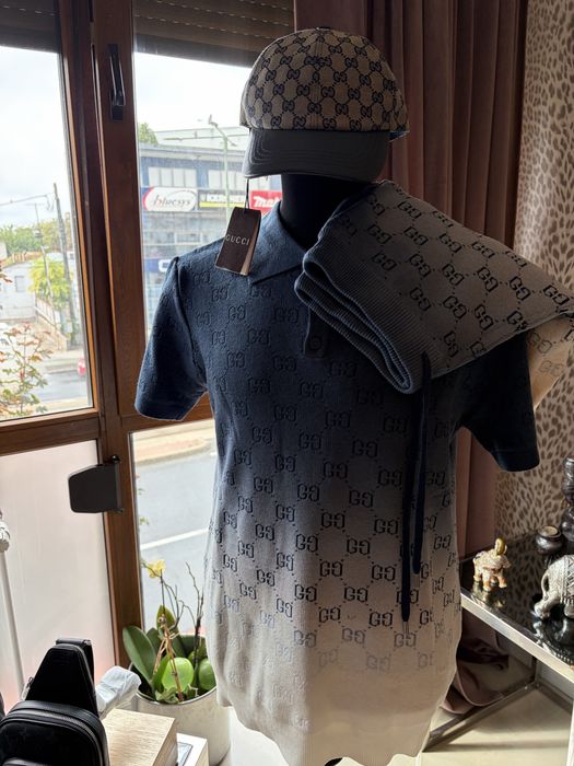 Compleu Gucci Bărbați Albastru – Nou – M/L