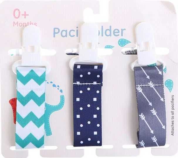 Set 3 snururi cu clema Suzeta + 5 buc capace priza. Noi ambalate!!