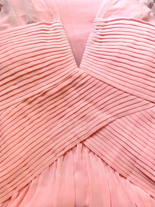 Платье новое шифоновое с корсетом