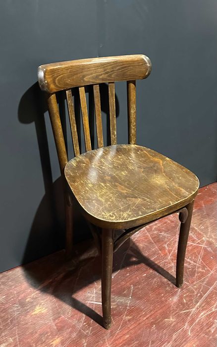 3 buc Scaun Vintage Stil Thonet; Scaun din lemn