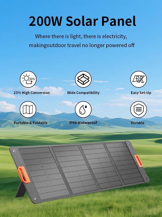Сгъваем соларен панел 200W