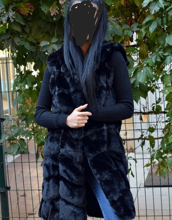 Дамски пухен елек и палто