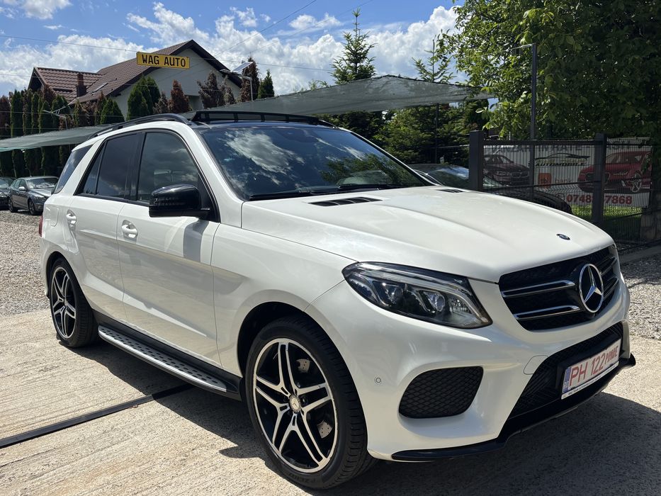 Mercedes GLE 350 4matic 2017 RATE  euro6 AMG Pachet 257 cp Alb