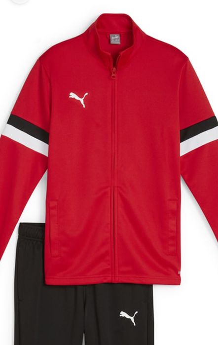 Puma анцуг/ футболен екип в червено и черно р-р 164 см.