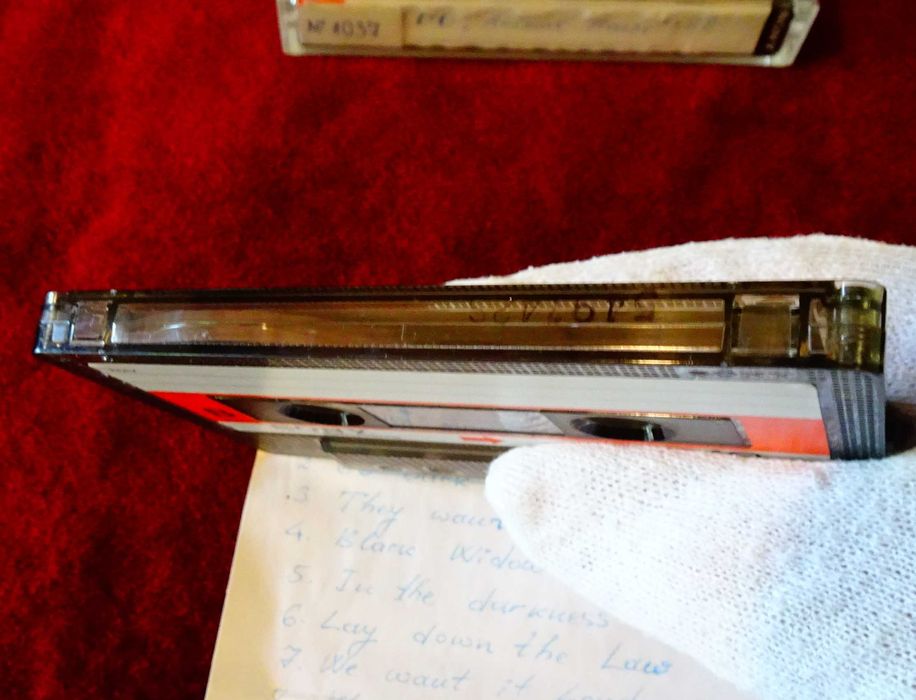 Аудио касета Sony CHF60 с хеви метъл групата U.D.O