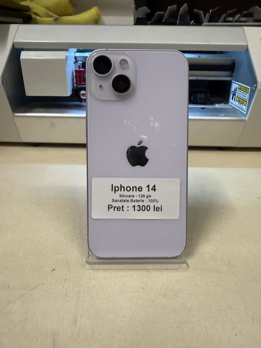 Iphone 14  / 128 gb / 100% baterie / garantie