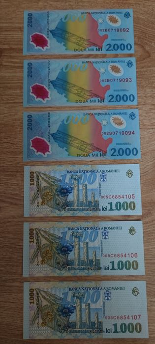 Bancnote serii consecutive