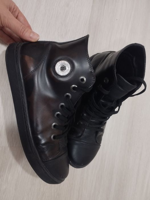 Боти българско производство естествена кожа 39 номер Кавалер