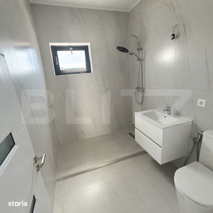 Casa parter, 65 mp utili, 220 mp teren, zona Damila