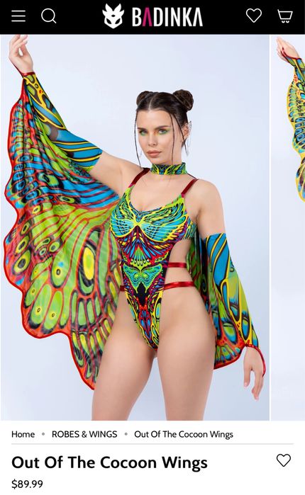 Badinka Out Of The Cocoon Wings