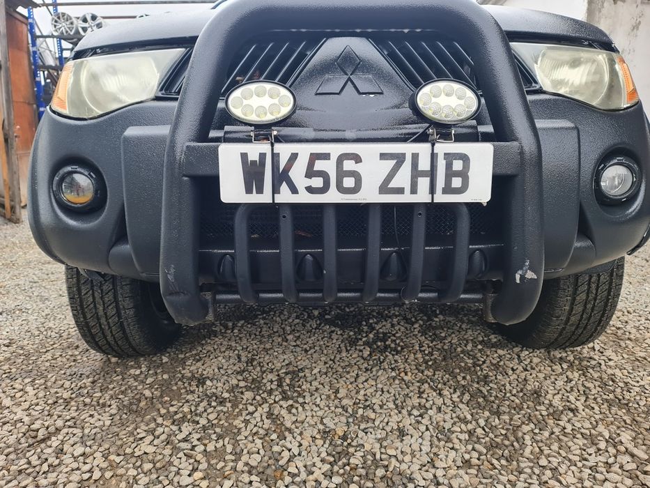 Bara fata Mitsubishi L200 - BLACK Negru - Raptor (1419) Diesel model fara ...