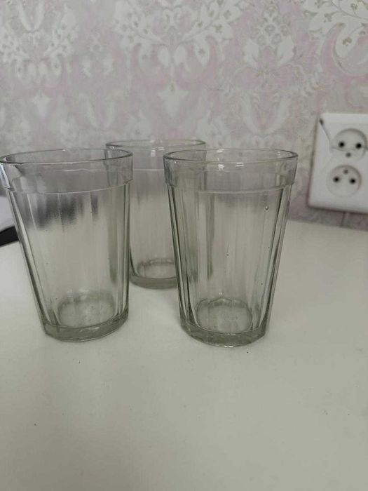 Продам гранённые стаканы, советские, новые