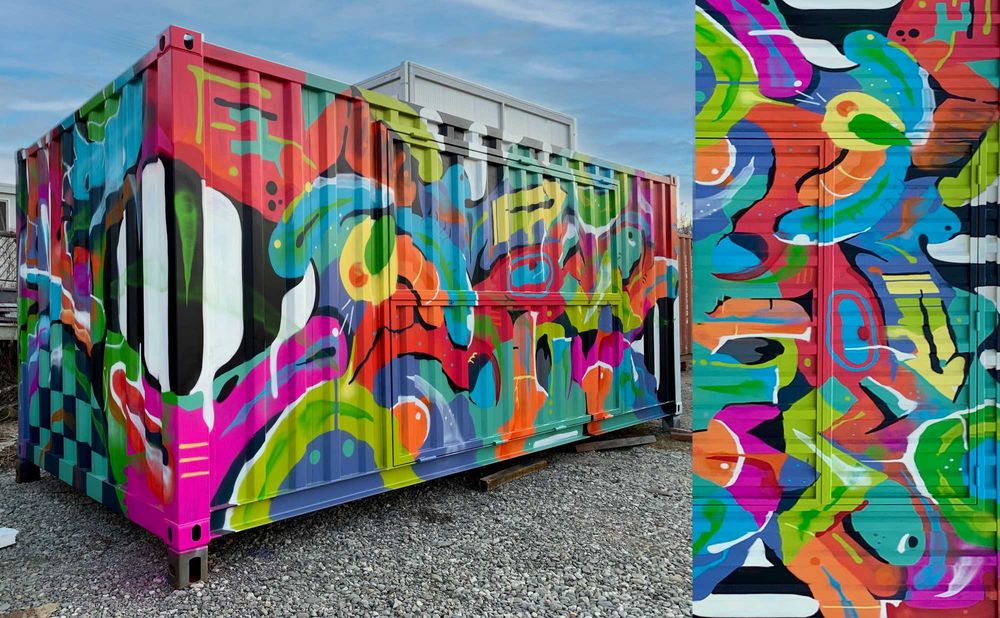 Graffiti, picturi murale, street art, lettering