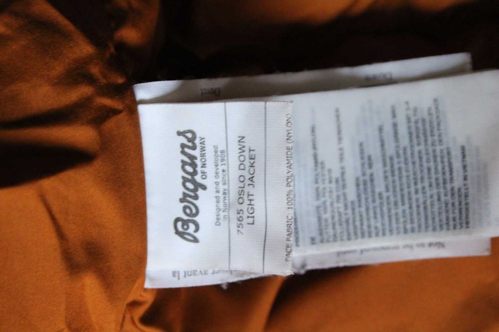 BERGANS OF NORWAY - мъжко пухено яке, пухенка, размер L