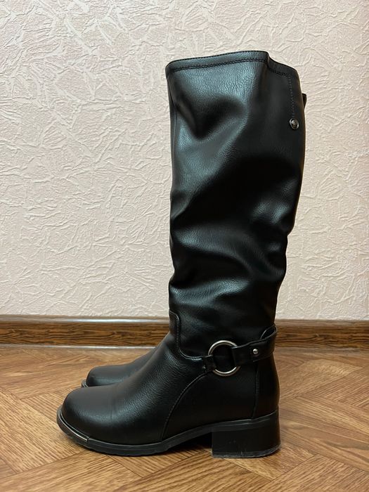 Сапоги зимние до колена