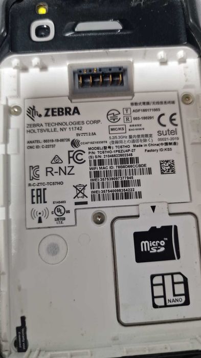 Terminale Zebra TC20 / TC21 / TC23 / TC57 + stație încărcare 5 sloturi