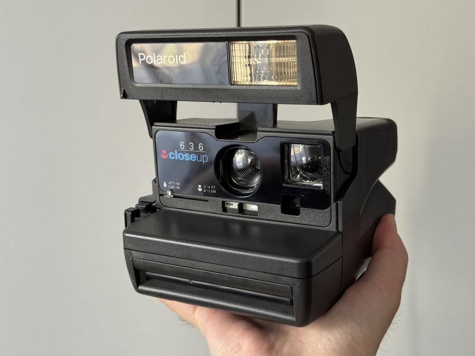 Appareil Photo Instantané Polaroid 636 Close Up - Vintage Noir - Fonctionnel