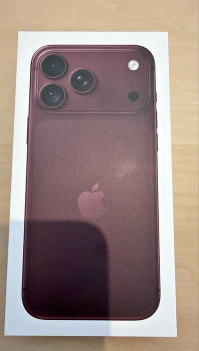 iPhone 18 Pro Max, 512GB, Burgundy, Sigilat