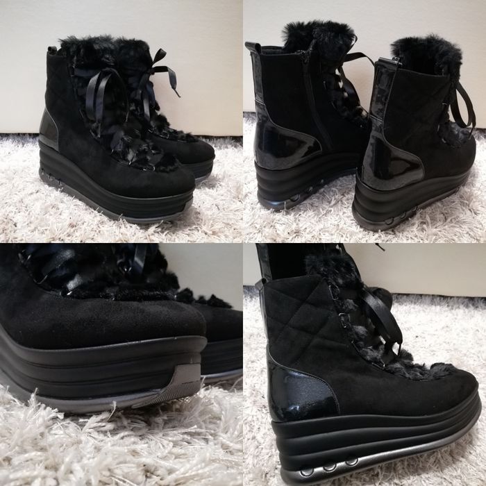 Дамски боти на платформа 39 номер