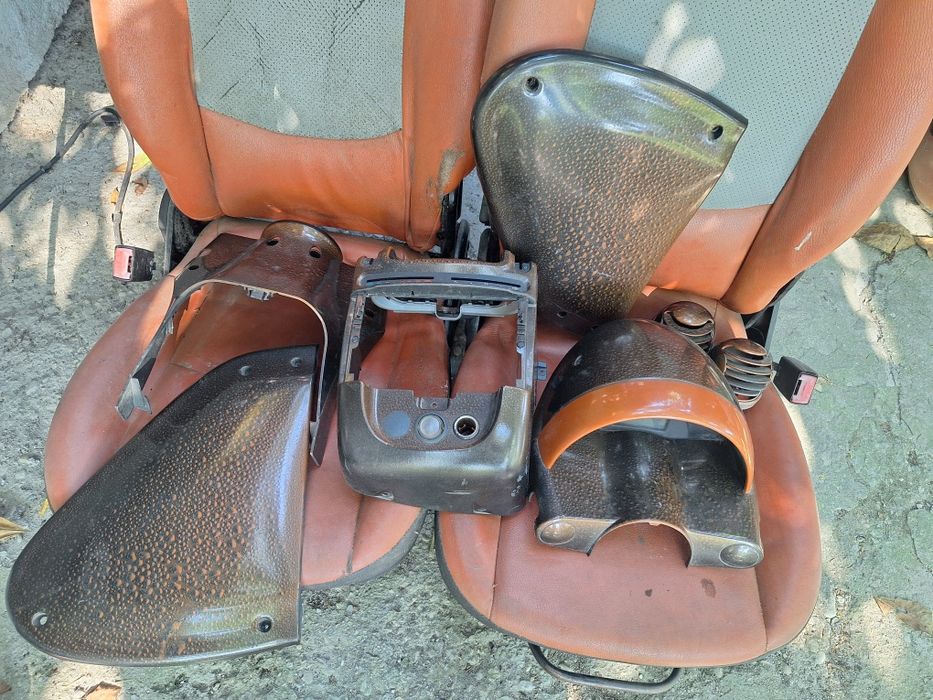 Interior piele smart fortwo 450