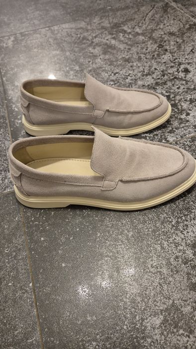 Pantofi lofersi barbati piele intoarsa Gant