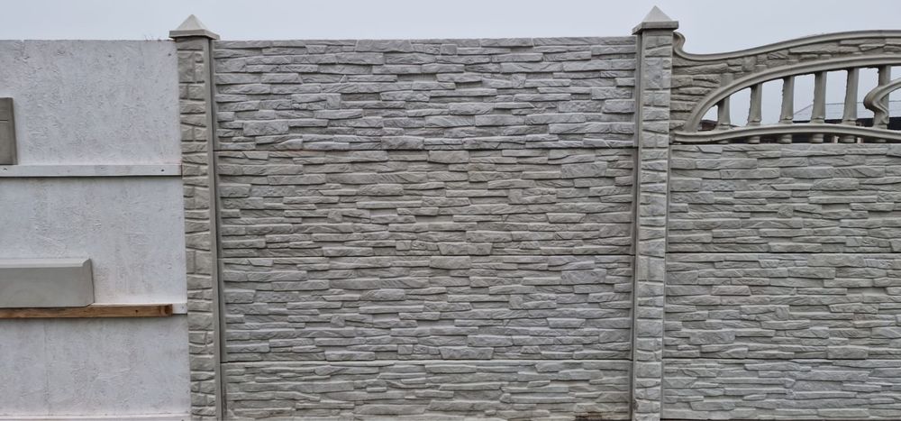 Gard din beton prefabricat