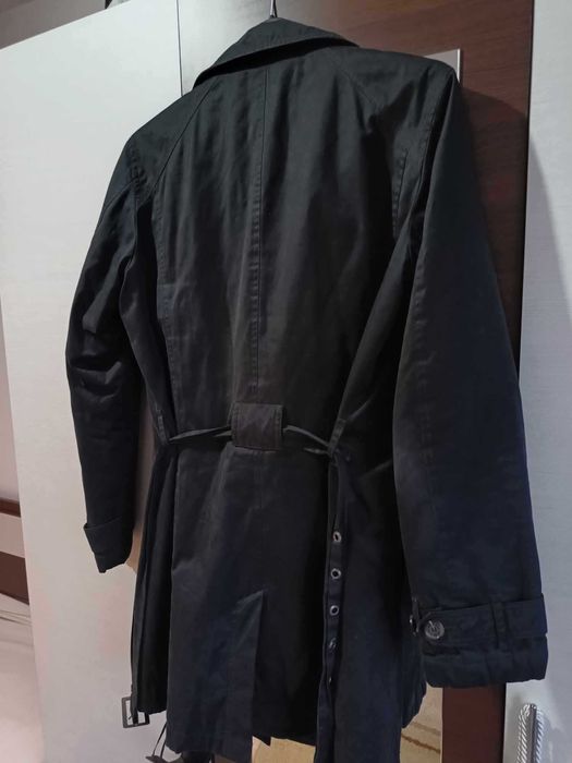 Pardesiu Armani Jeans Men'S Trench Coat Size SX but fits S and M