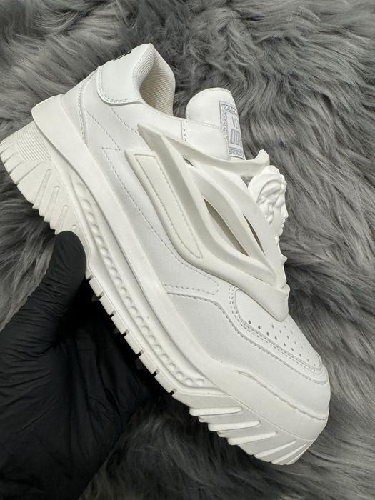 Adidasi Versace Odissea white Premium 36, 40 si 44 piele int si ext