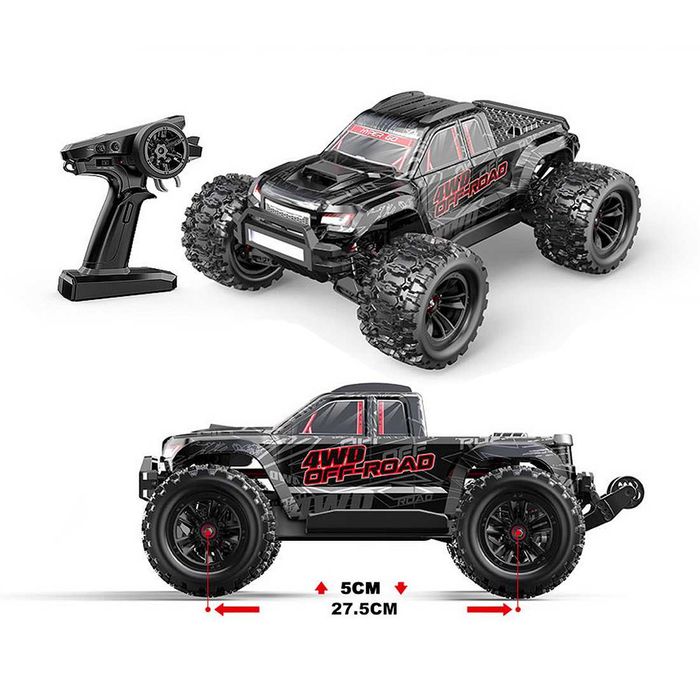 RC Количка MJX Hyper Go 10208 1/10 90KM/H Brushless RC Car 4WD - Нова