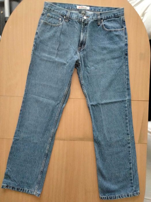 Blugi barbati League USA wide leg noi L - XL largi