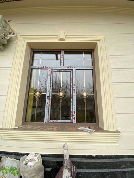 Akfa plast eshik dereza romlari