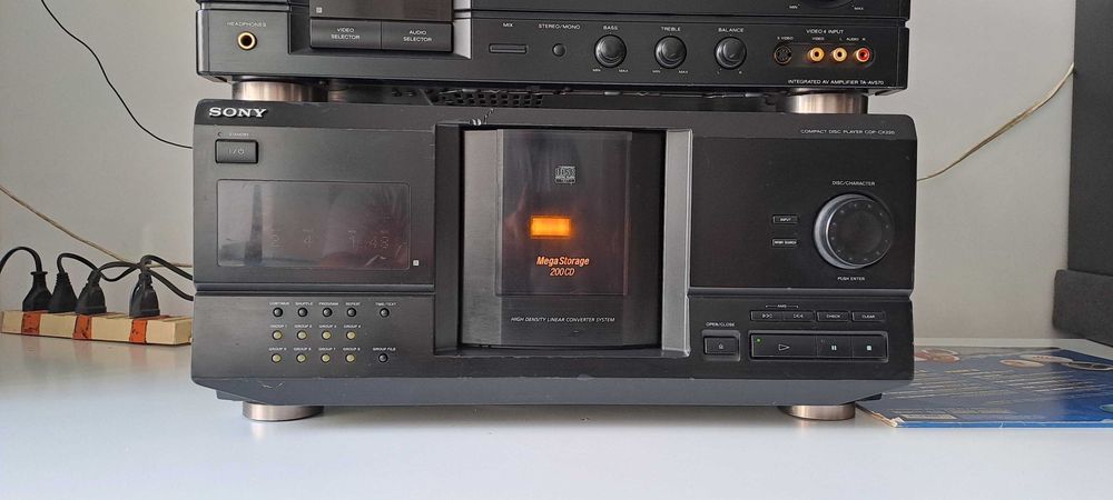 Sony Amplificator Japan Pickup Deck CD Tuner Linie 5 Piese
