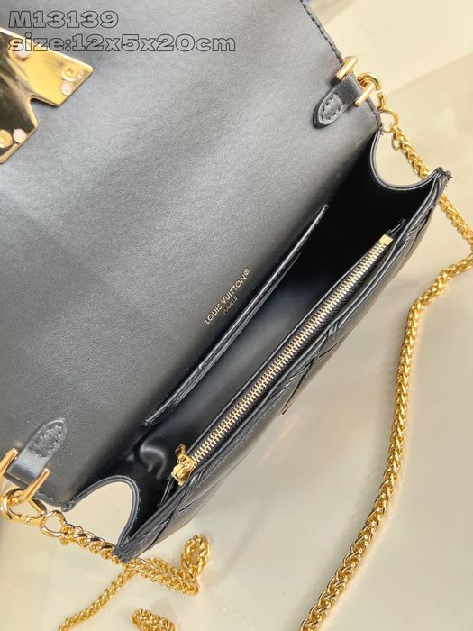 Geanta Louis Vuitton Go14, negru, Premium