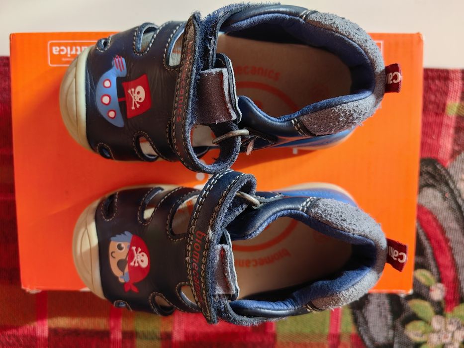 Детски сандали Biomecanics, номер 21 – Естествена кожа