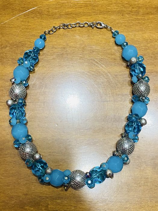 Colier superb albastru